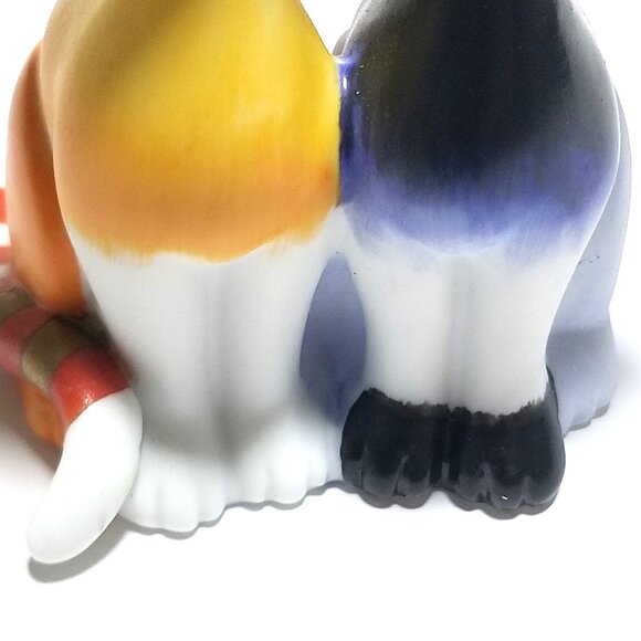 Goebel Rosina Cat's Porcelain Figurine Sabino/Sabina Signed Cat's World Germany - Picture 8 of 16